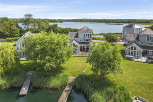 Drone - pontoon and lodge- click for photo gallery